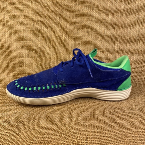 🛑SOLD🛑   Nike running shoe moccasins casual solblue mens size 14 - Picture 3 of 10